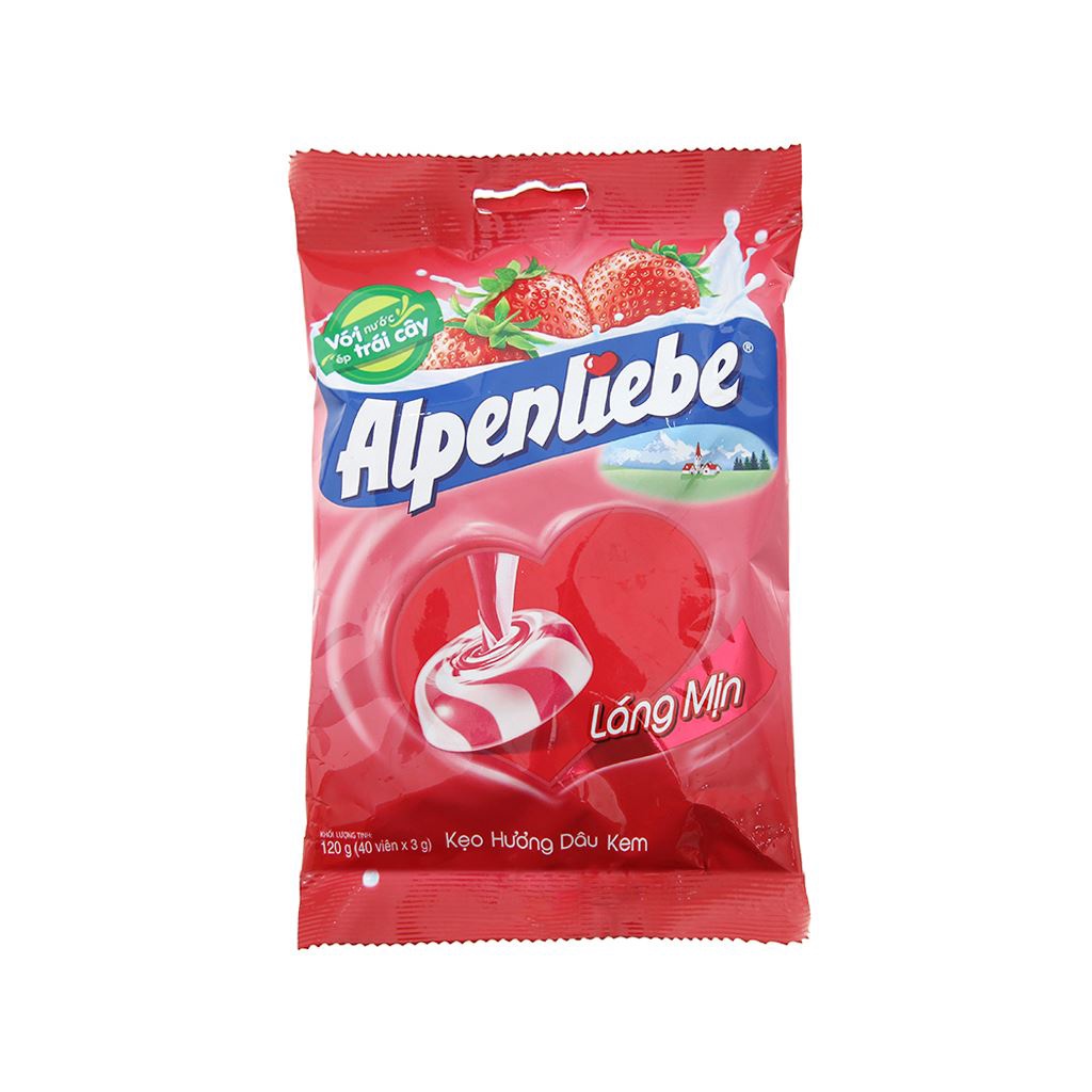 Kẹo sữa Alpenliebe gói nhỏ các vị
