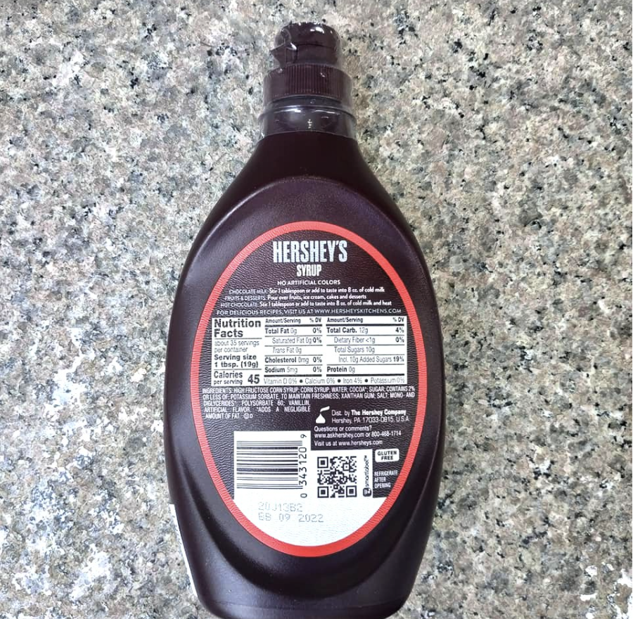 Siro Chocolate - Hershey's Syrup Chocolate 680g
