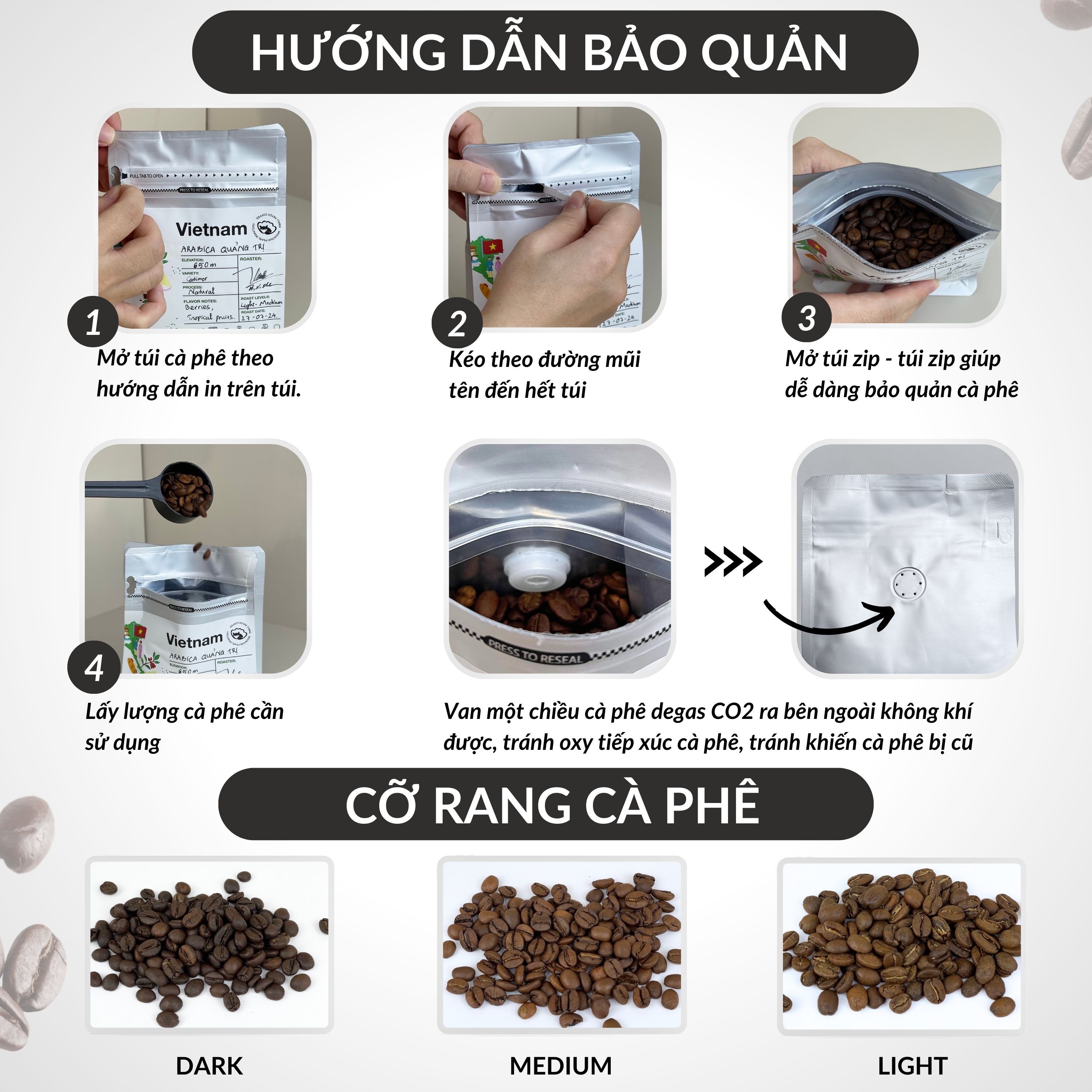Cà Phê Kenya Kiambu 500Gr – Mountain Pearl Roastery – Rang Medium Hương Trái Cây Chín, Phù Hợp Pha Phin & Espresso