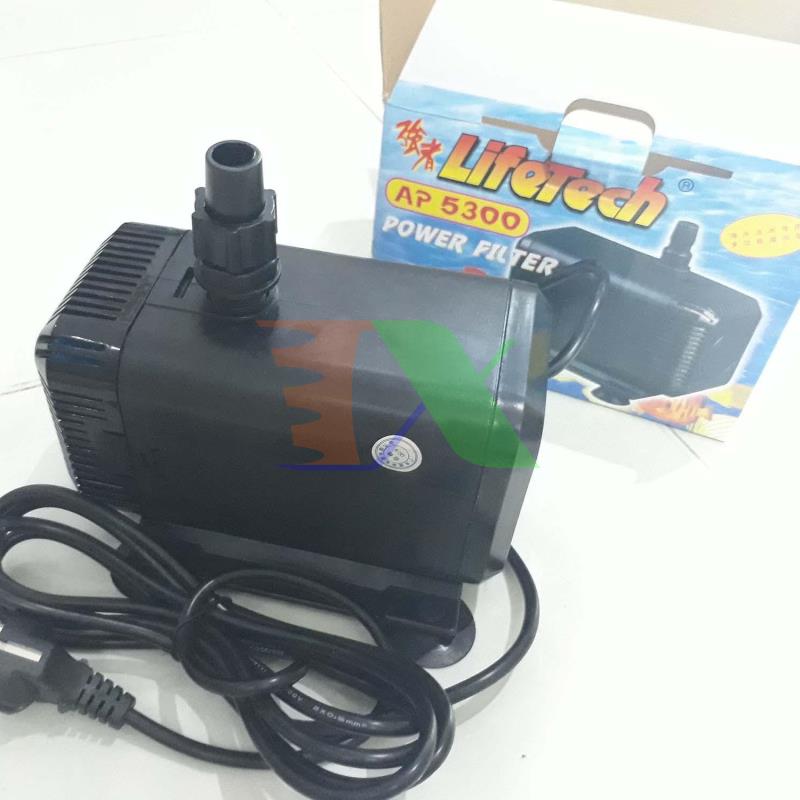 Water pump LifeTech AP5300 aquarium circulation pump, pump hydroponic aquaponics automatically, pump aquarium