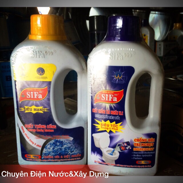 Combo 3 chai thông cầu, cống tuỳ chọn chỉ 109k