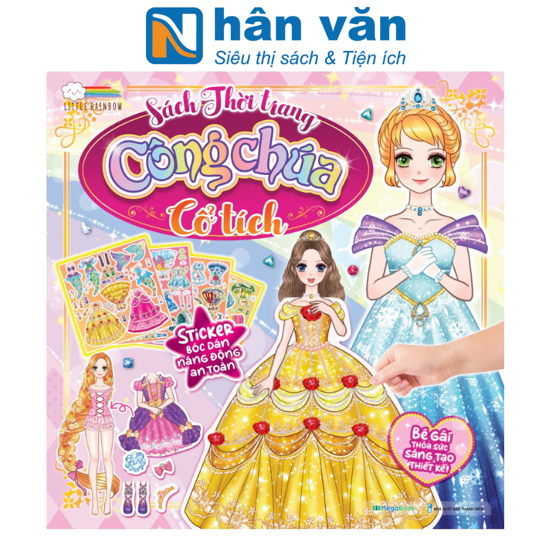 Sách - thời trang - công chúa cổ tích