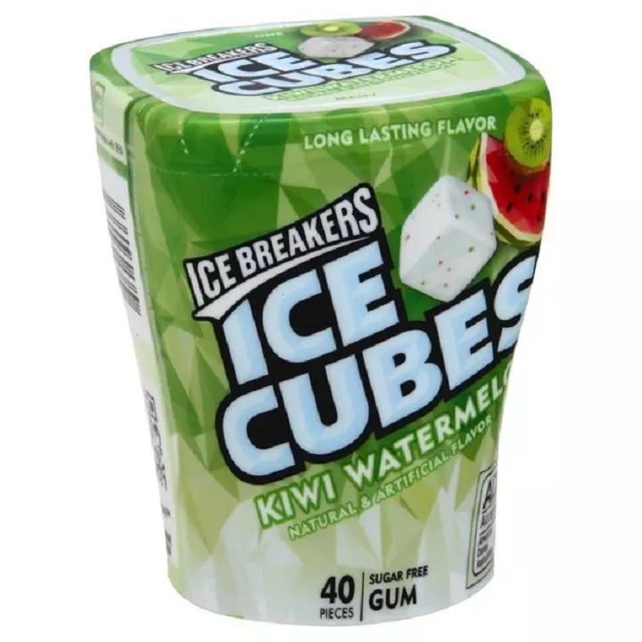 Singum Icebreakers Ice Cubes hộp 40 viên Mỹ. Nhiều vị