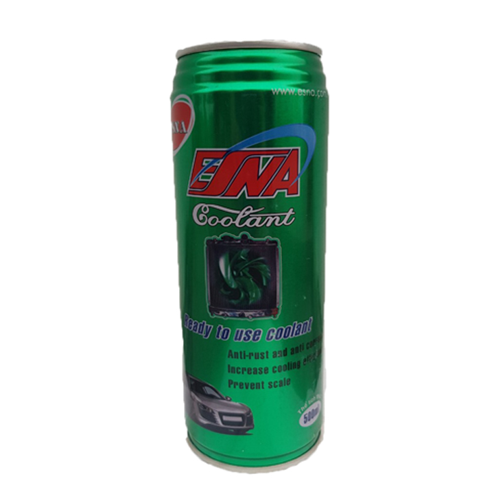 Nước làm mát xe ô tô, xe máy (màu xanh) Esna Coolant lon 500ml