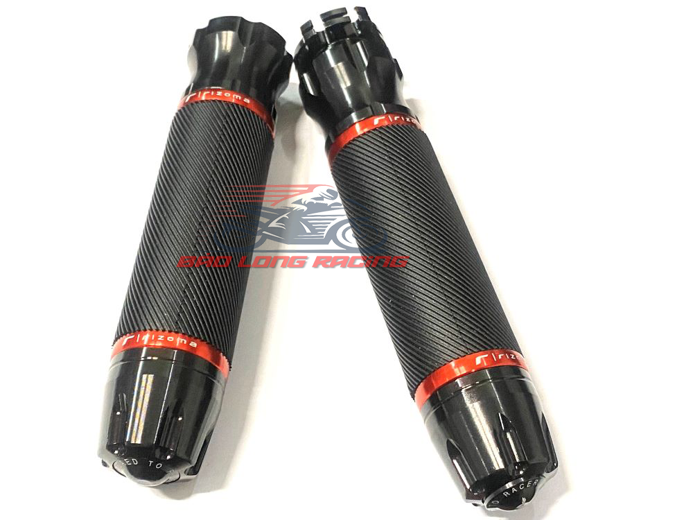 Cặp Bao Tay RZM Gù 5 cạnh khía (màu Đen Đỏ)