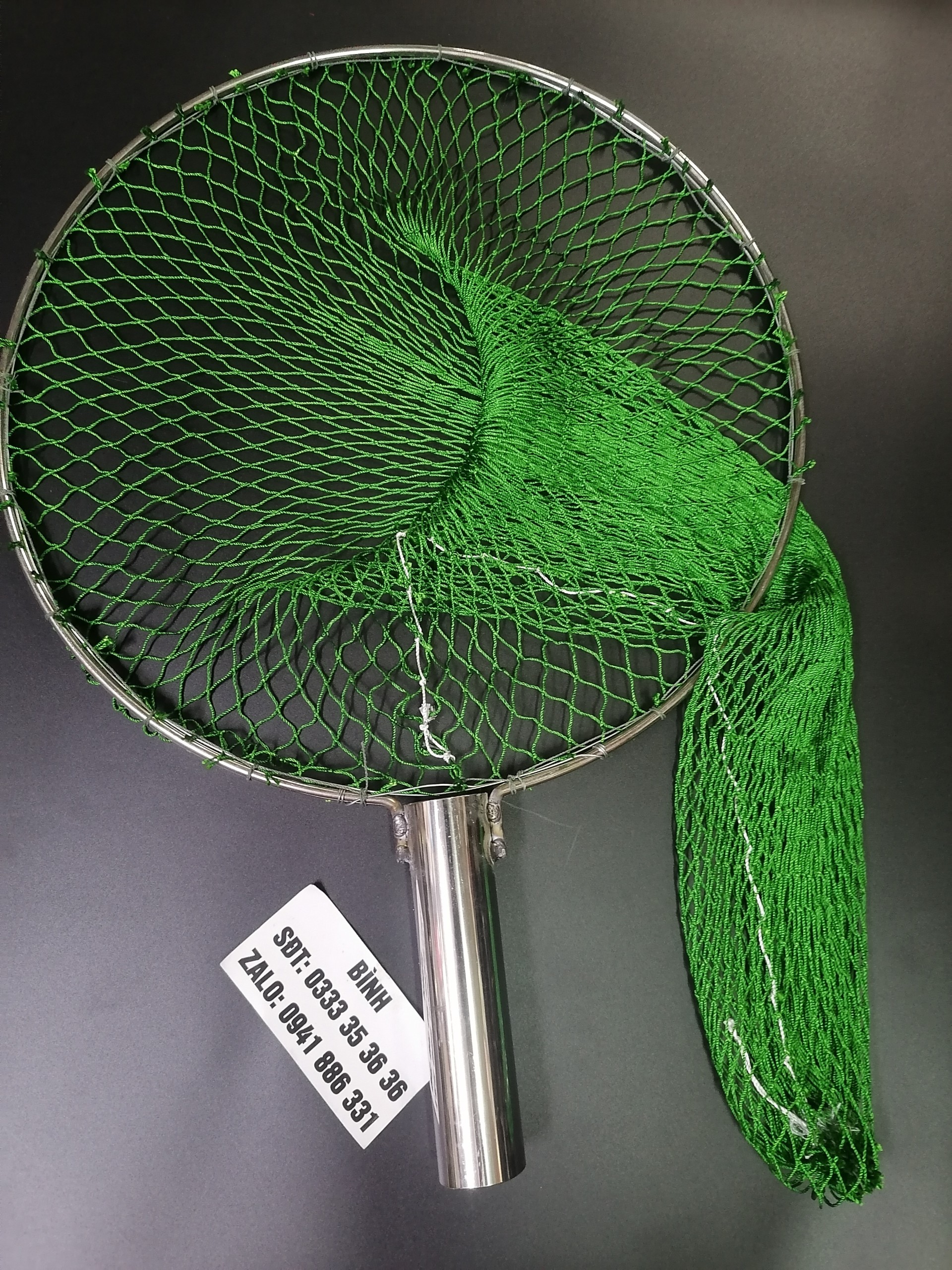 Vợt Lưới Cá INOX (35x48cm)