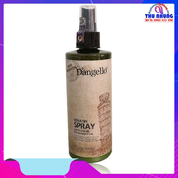 [+Tặng mũ trùm][DANGELLO CHÍNH HÃNG] Xịt Dưỡng tóc Keratin D'angello 250ml