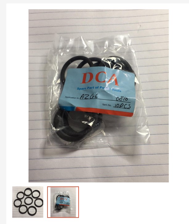 Gioăng hơi máy đục 0810 hãng DCA giá 1 chiếc