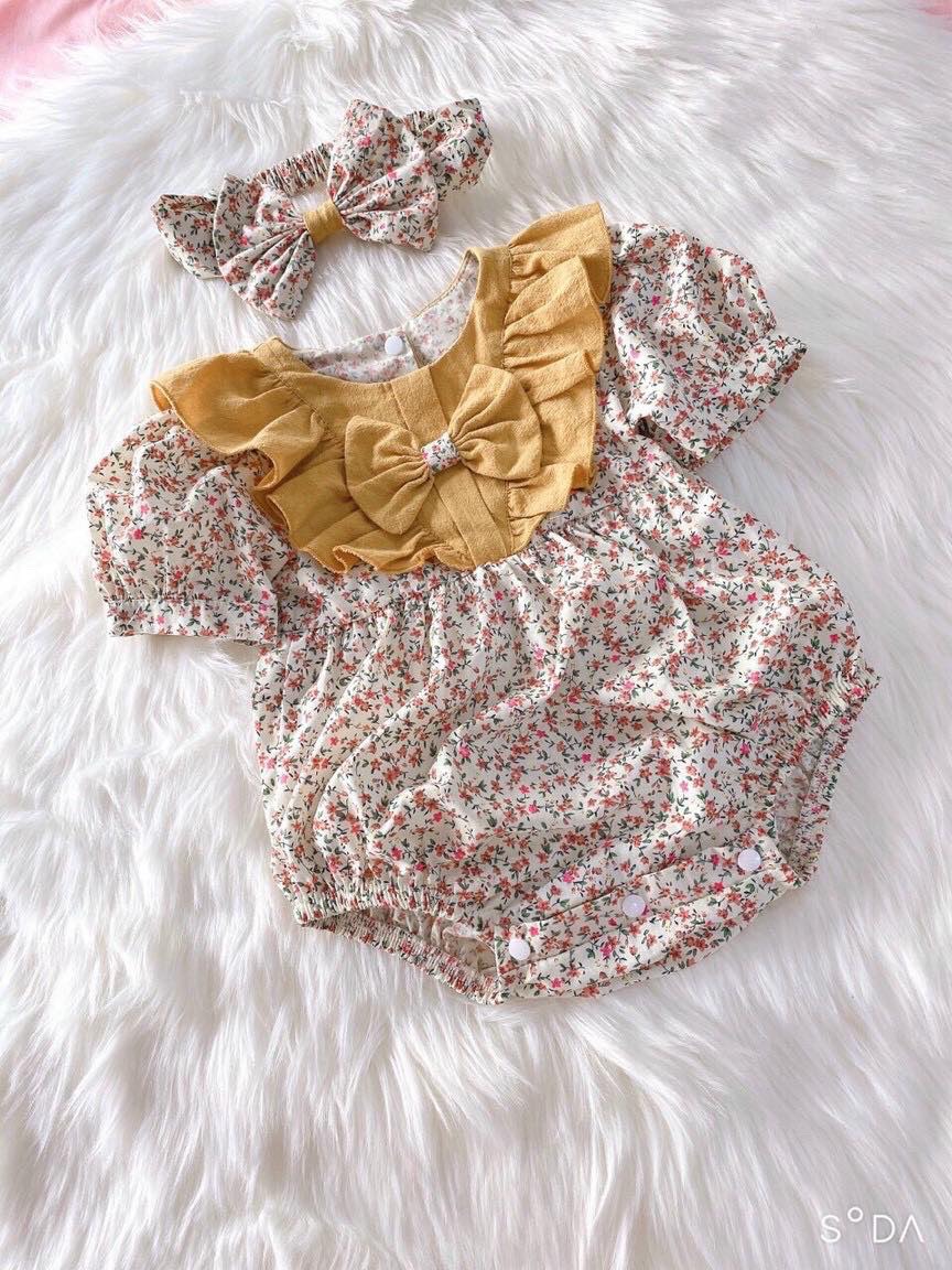 [ CÓ QUÀ TẶNG 💝 ] Body cho bé đầy tháng, thôi nôi
