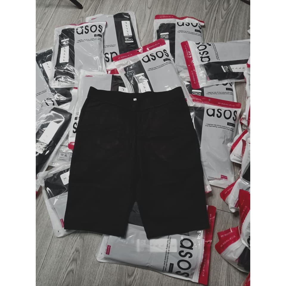Quần legging lửng nâng mông túi zip