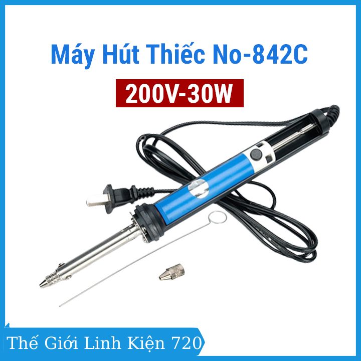 Máy hút thiếc hàn No-842C điện áp 220V-30W
