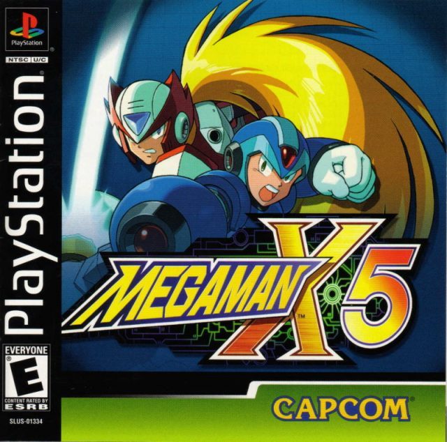 Game ps1 megaman x5