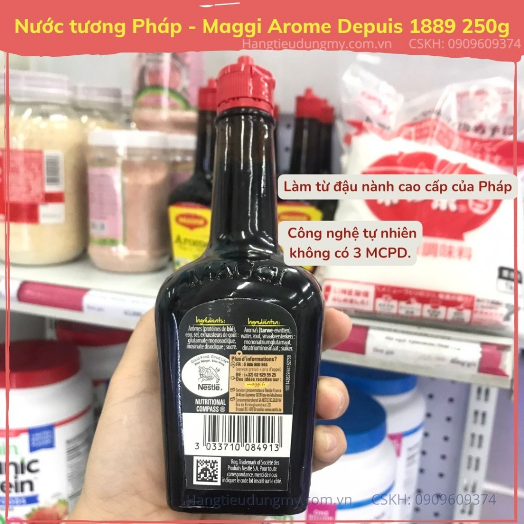 Nước tương Maggi Arome Pháp 250gr