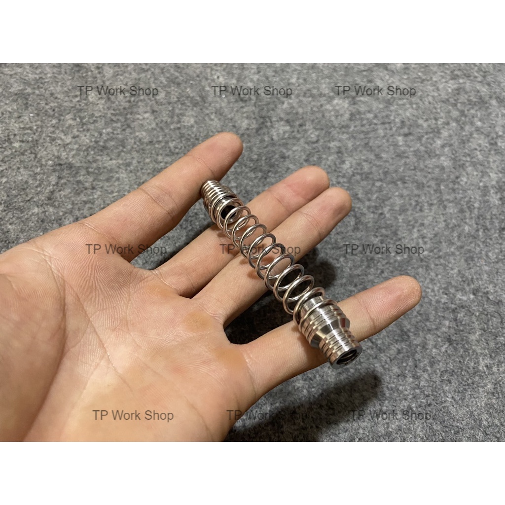 LO XO ĐŨA THẮNG CHO XE SỐ MÀU BẠC (LOXO INOX304)