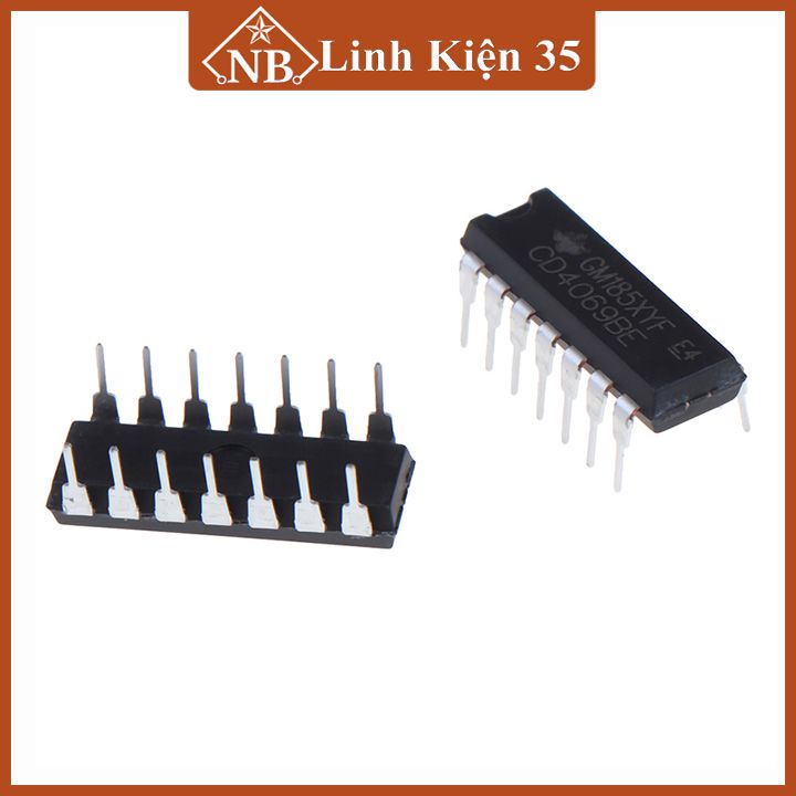IC chức năng CD4069BE DIP14 / SOP14