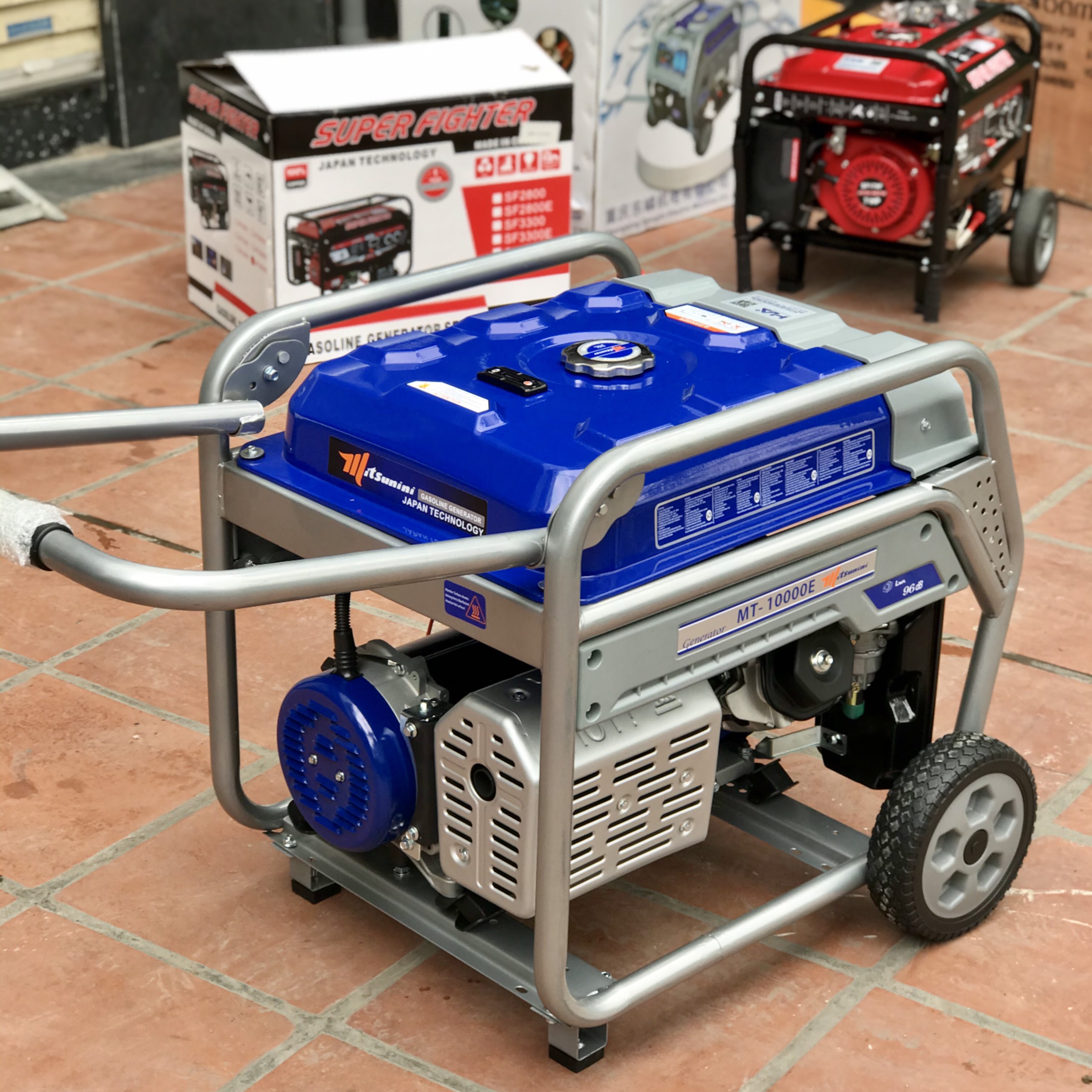 Máy Phát Điện Chạy Xăng 8Kw Mitsunini MT-10000E Đề