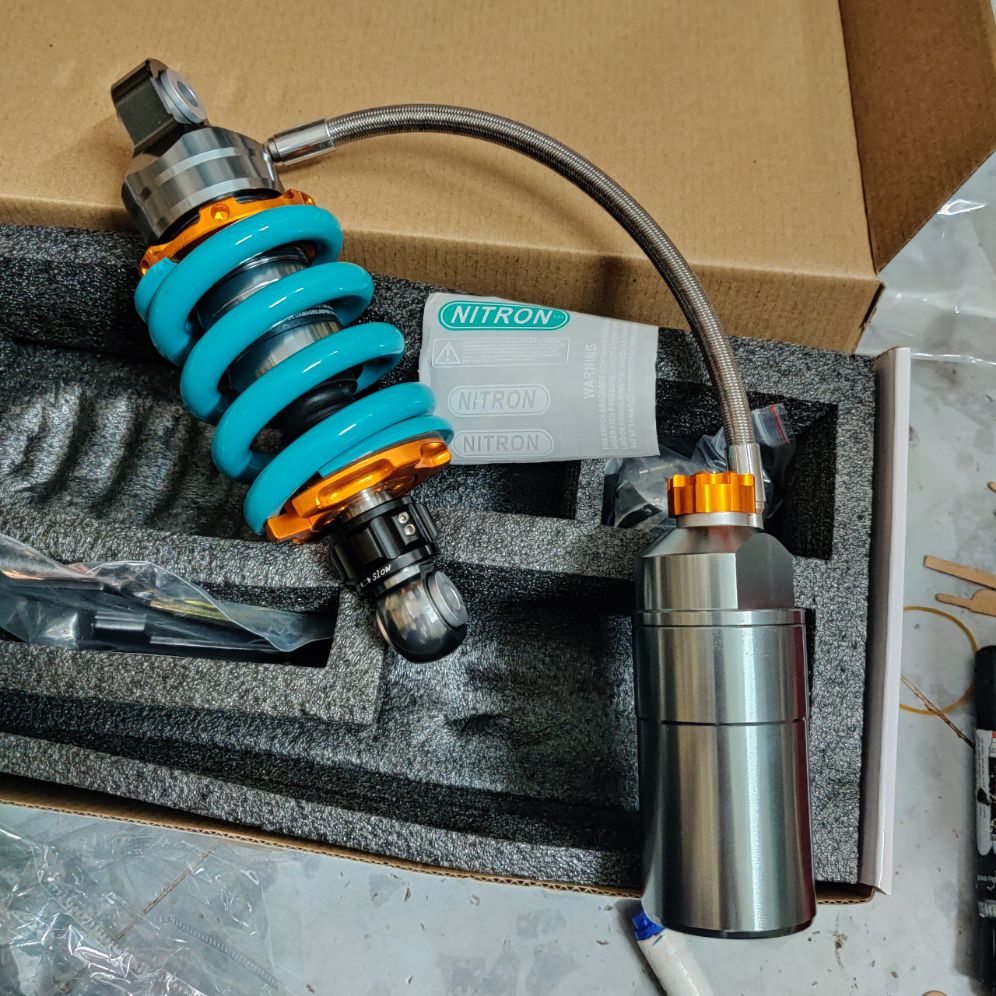 [HCM]phuộc nitron ex150 135 bình dầu lông đền cam