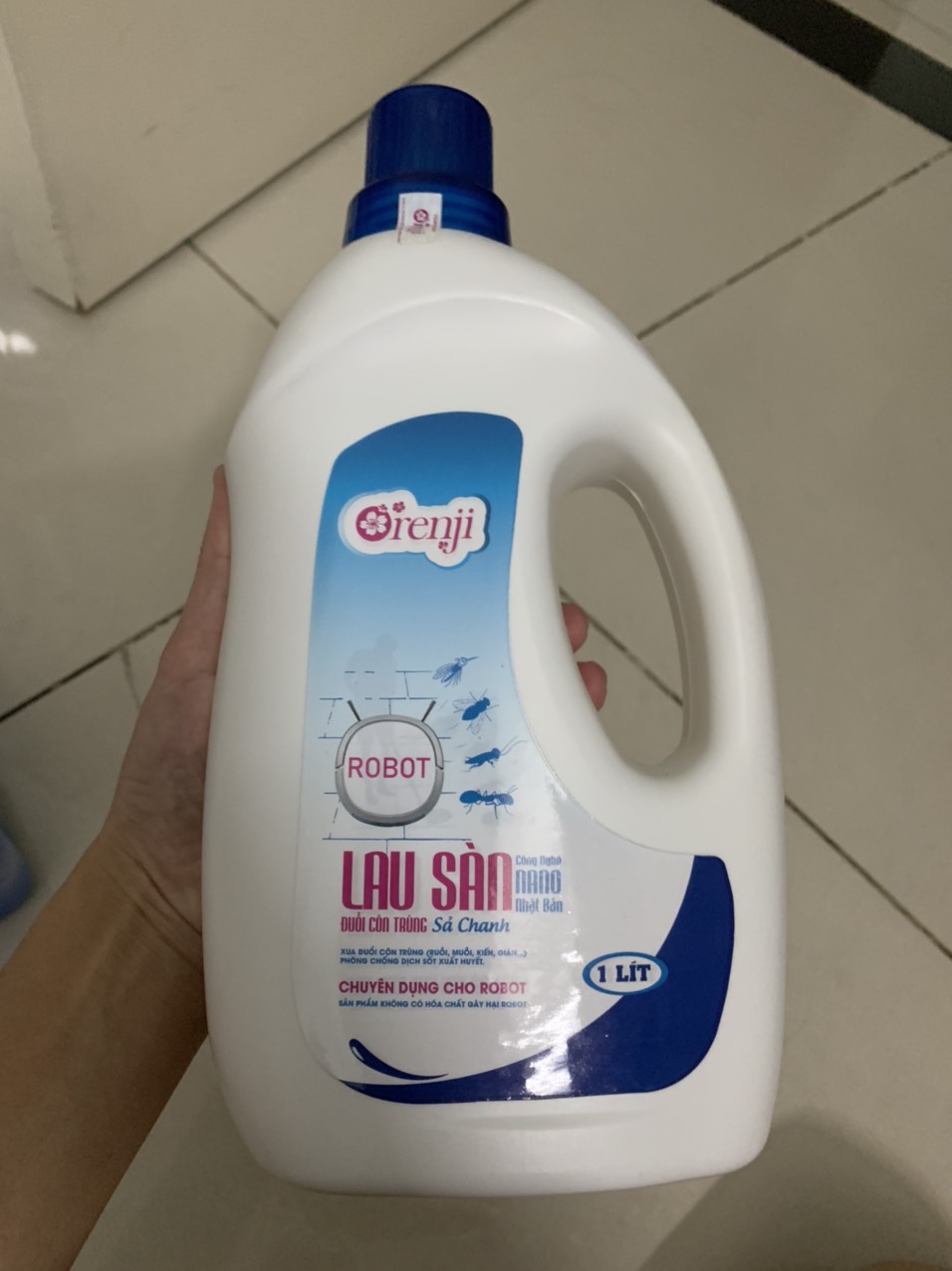 [HCM] Nước lau sàn chuyên dụng cho robot hút bụi