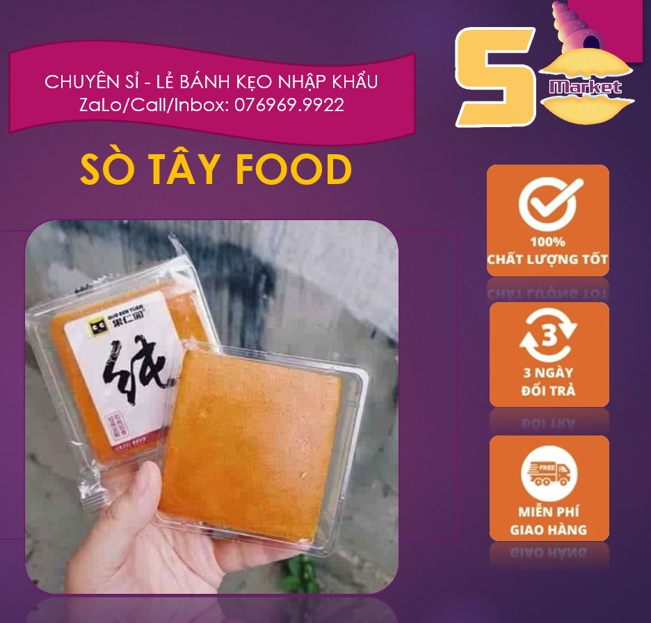 1 chiếc Bánh Mông Lép Bông lan gong bé