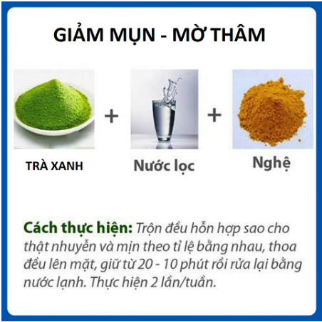 Bột đắp mặt nạ hữu cơ nguyên chất 50G - 100G