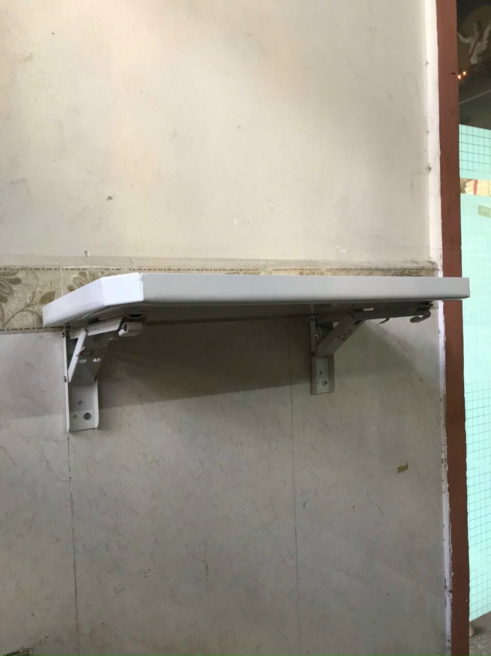 Mâm kệ sắt sơn tĩnh điện gắn ke đa năng