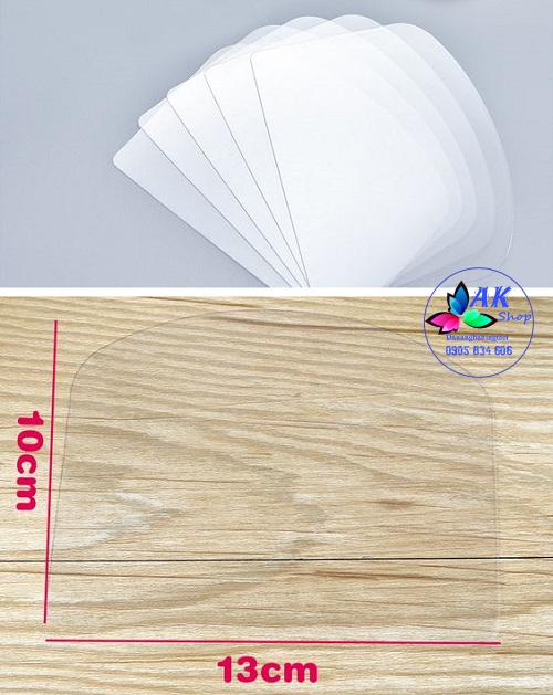 SET 5 MIẾNG VÉT BỘT MICA DẺO