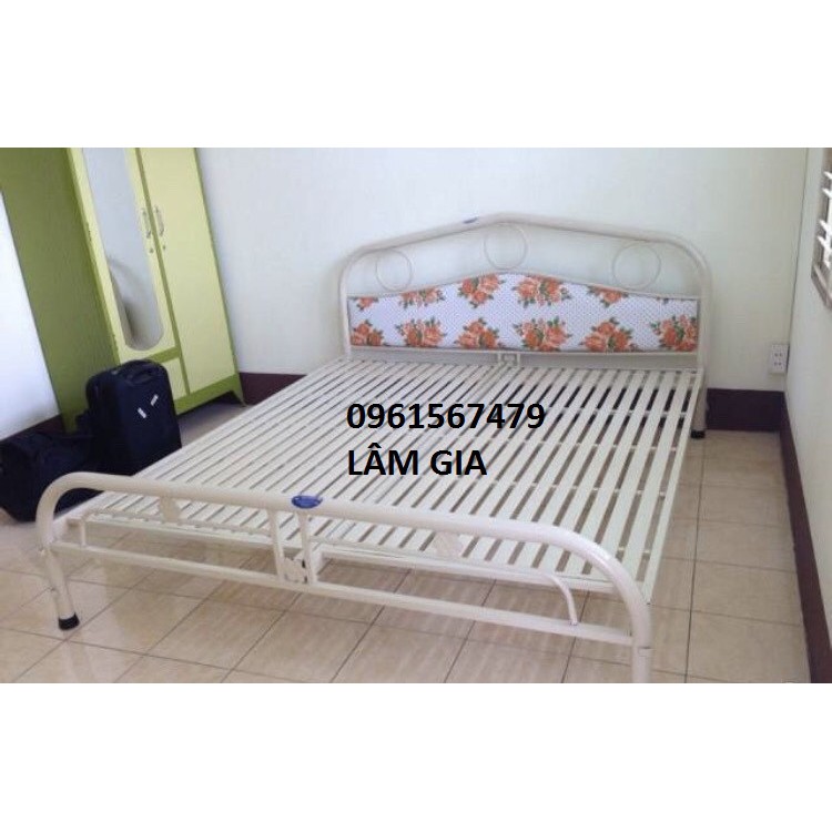 [HCM]Giường sắt giá rẻ 1m6x2m