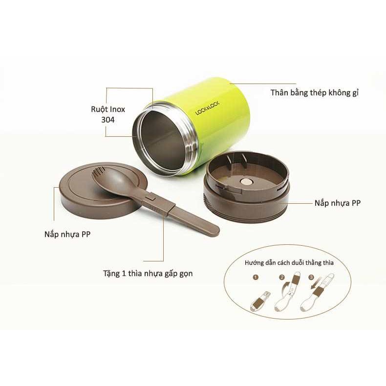 Bình Đựng Cháo 500Ml Lock&Lock