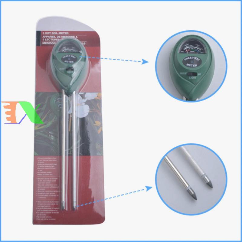 Dụng cụ đo độ ph đất, que thử ph, độ ẩm, ánh sáng, nhiệt độ