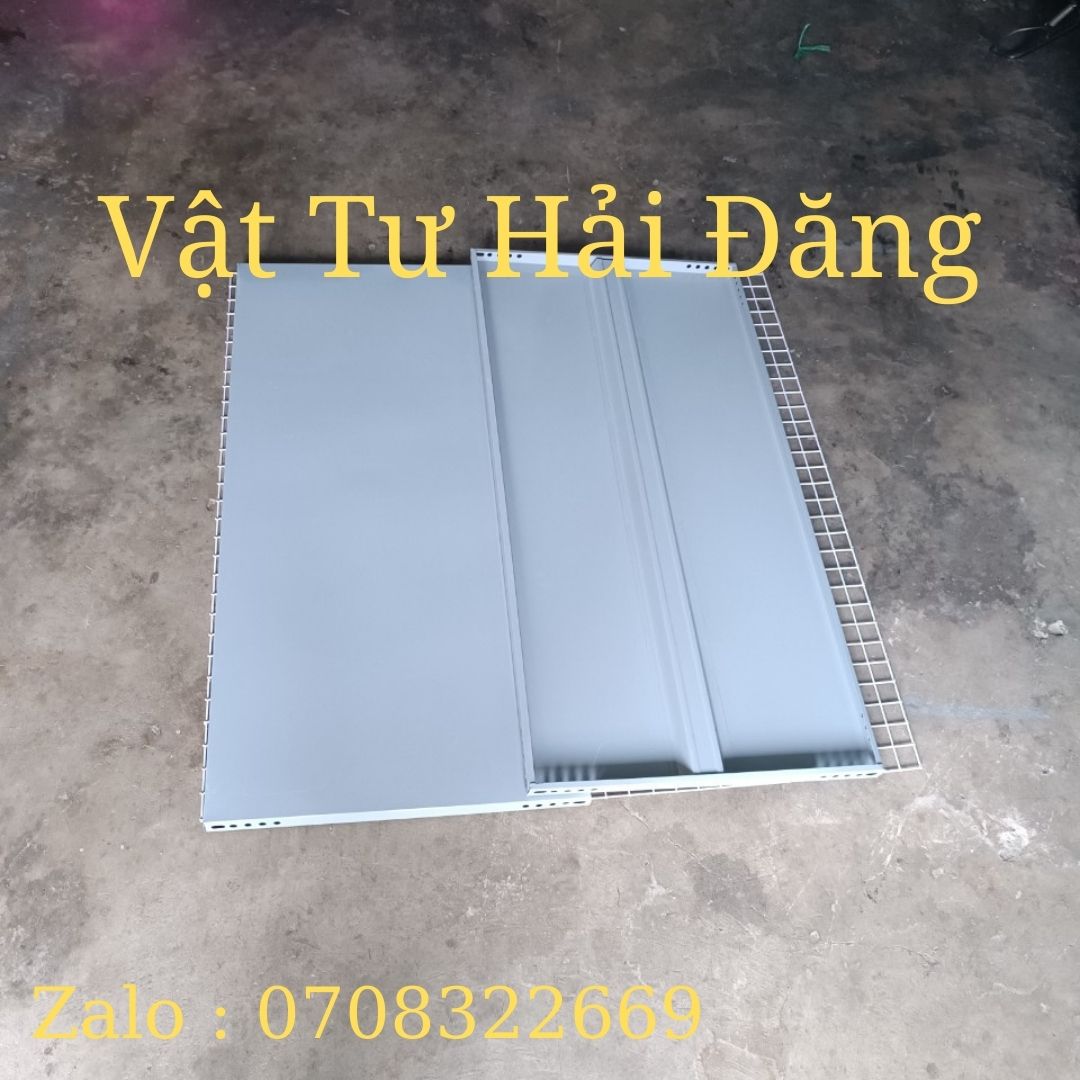Mâm Sắt V Lỗ( rộng 40cm x dài 120cm) lắp ráp kệ sắt v lỗ đa năng