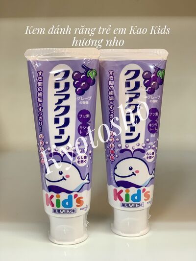 Kem đánh răng Kid’s Kao Nhật Bản