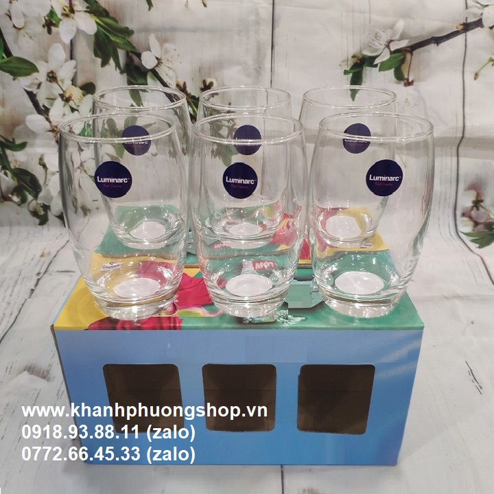[HCM]bộ ly thủy tinh - ly thủy tinh