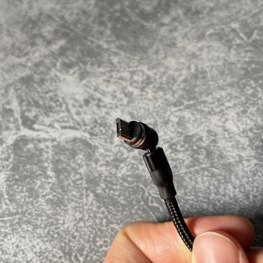 Dây Cáp Sạc Nam Châm Hít Cực Mạnh 3 Đầu Sạc : Iphone, Typec, Micro Usb