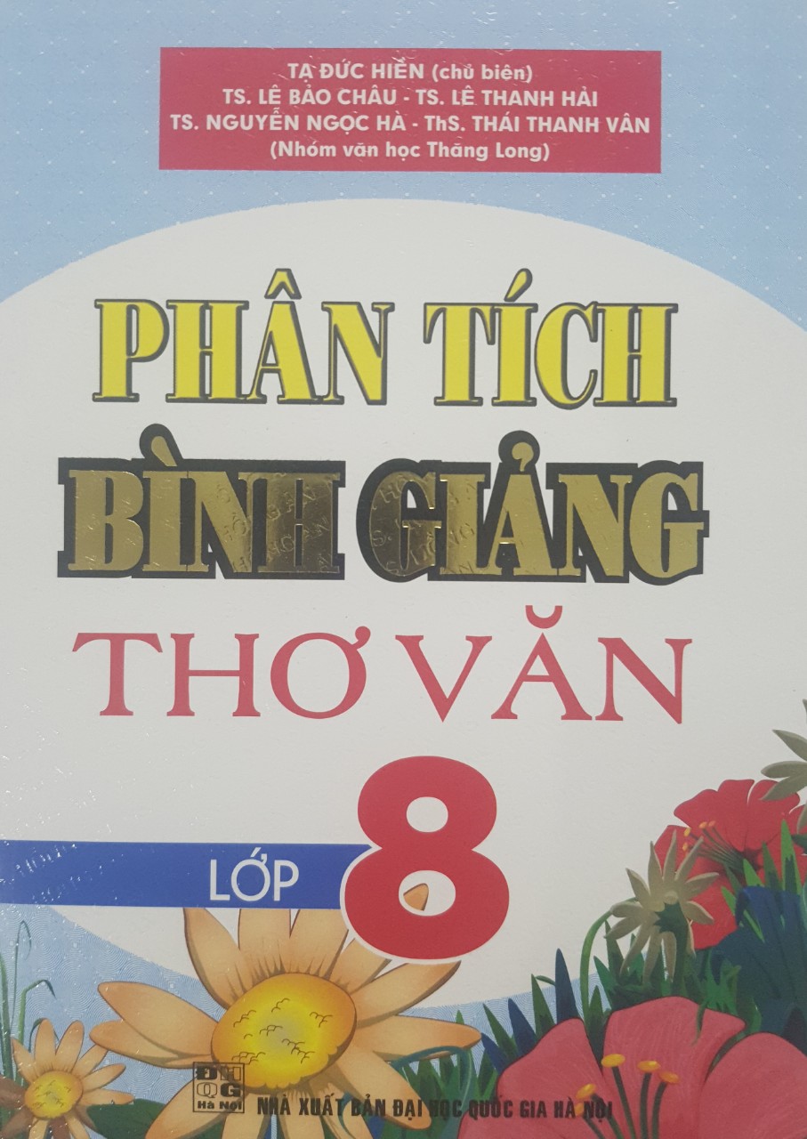 Sách - Phân tích bình giảng thơ văn lớp 8