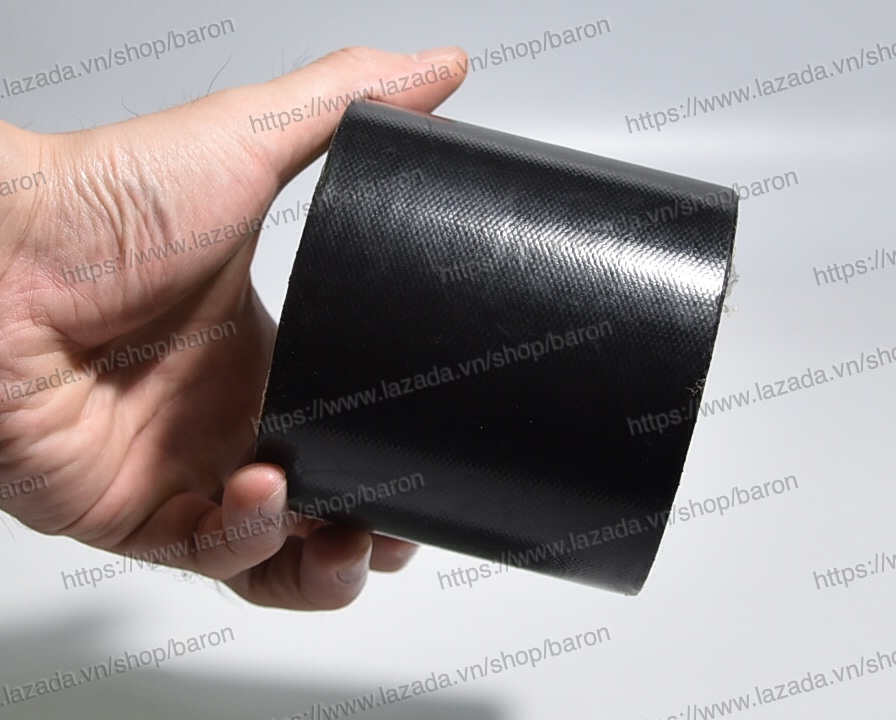 [HCM]1 Cây (3 Khoanh) Băng Keo Bố (Vải) ĐEN 1 Mặt 10F
