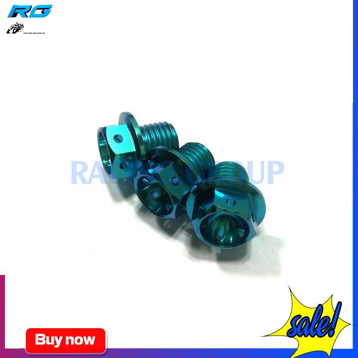 Ốc 10li10 gr5 đầu vương miện