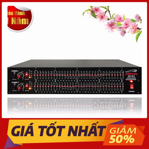 Đầu lọc xì Equalizer JINWUAR/JARGUAR EQ-551 (Đen)