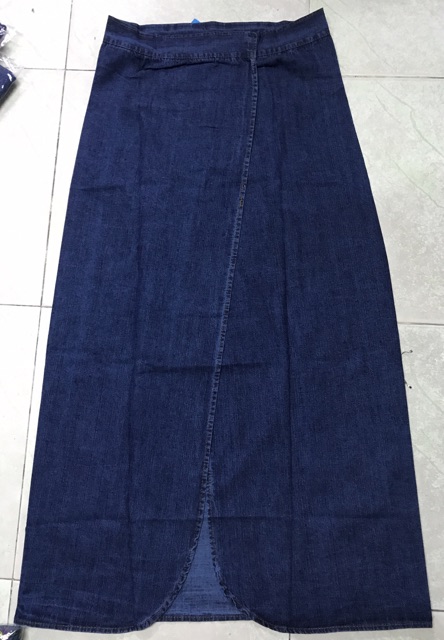 [HCM]Váy Chống Nắng Jean Thêu