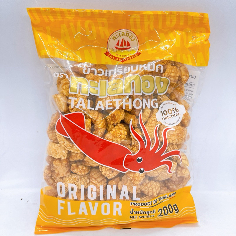 Snack Bim Bim Mực Thái Lan Talaethong - Snack Mực Thái - Gói 200G - Taiwan Foods
