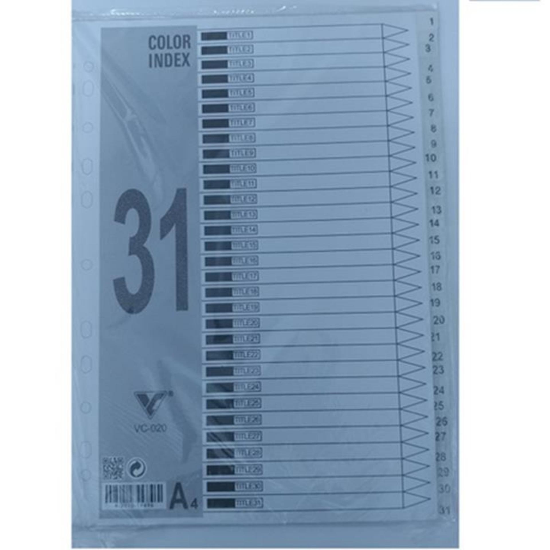 BÌA PHÂN TRANG 31 SỐ