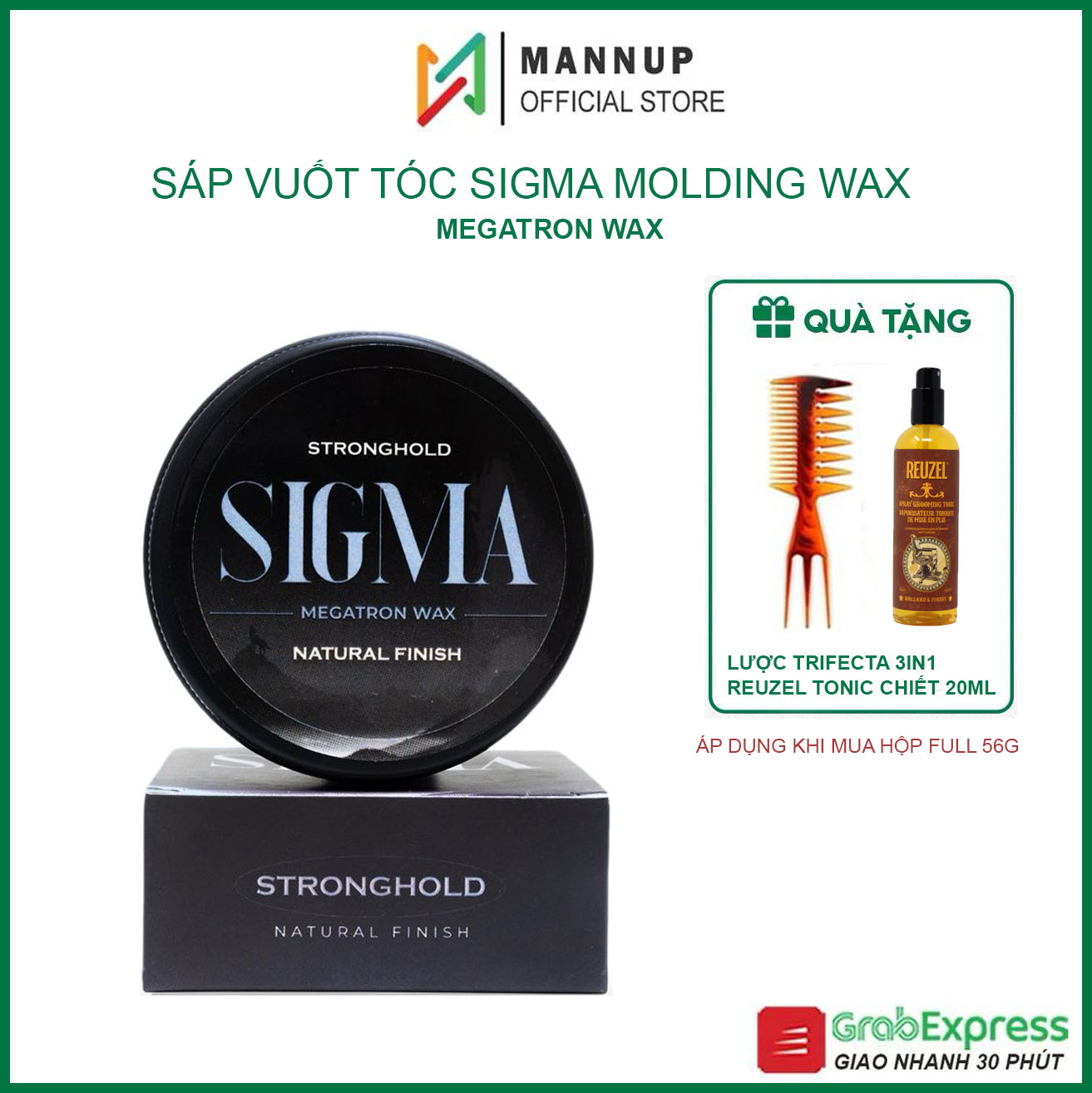 [HCM]Sáp Vuốt Tóc Sigma Molding Wax 56g
