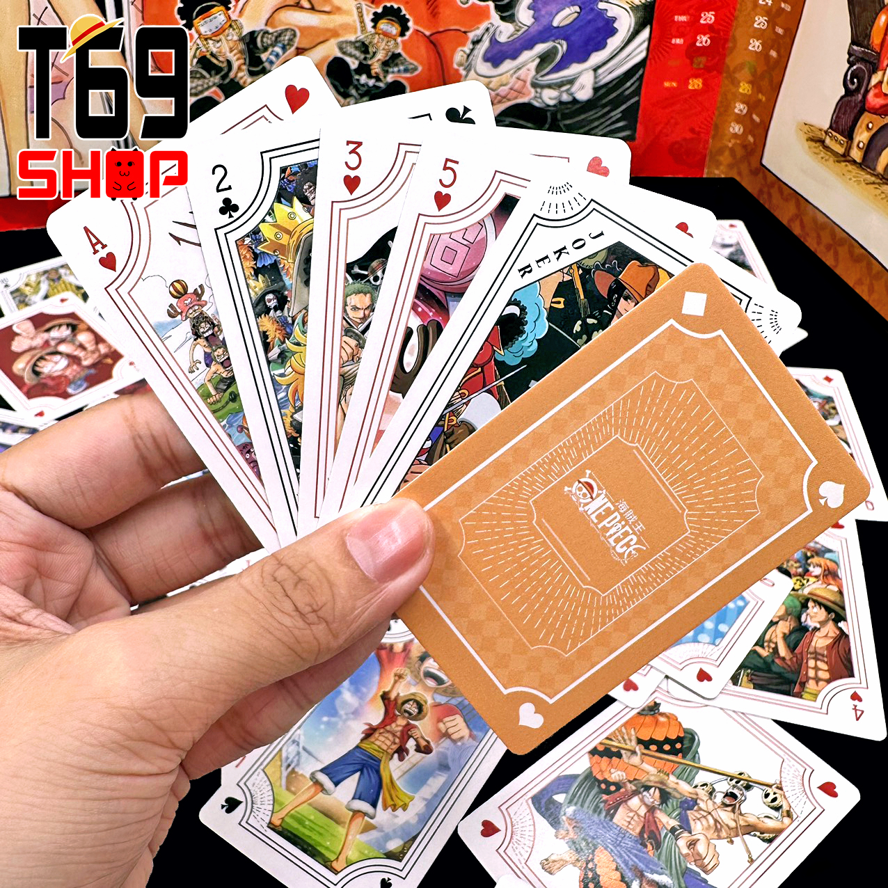 Bài tây anime One Piece 54 lá [T69 Shop]