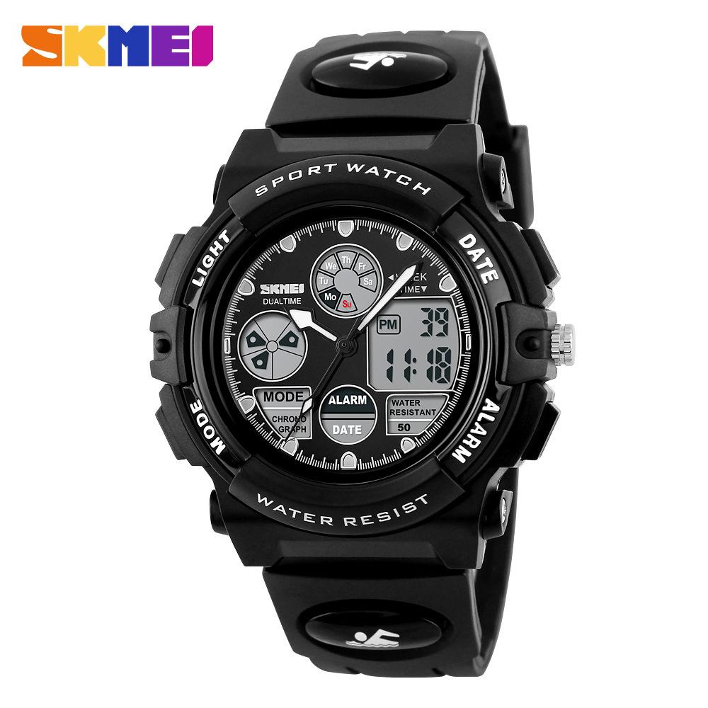Đồng Hồ Trẻ Em Dây Cao Su Skmei 1163 (Đỏ)