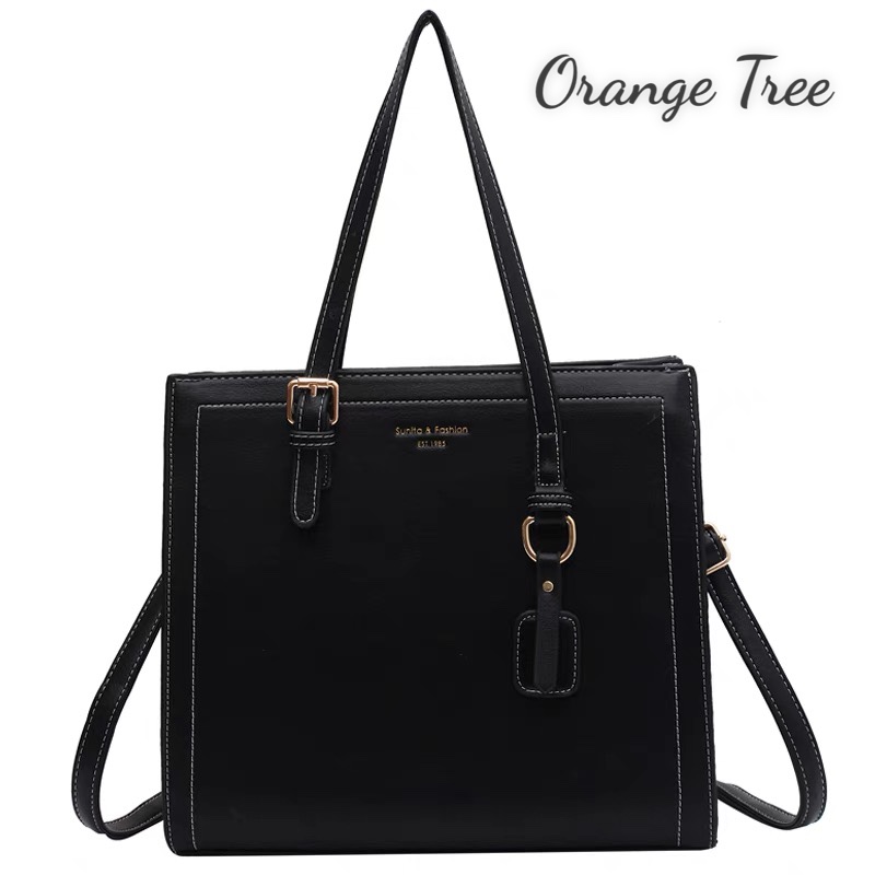 Túi Nữ Công Sở Tag Treo Da Pu Size 28