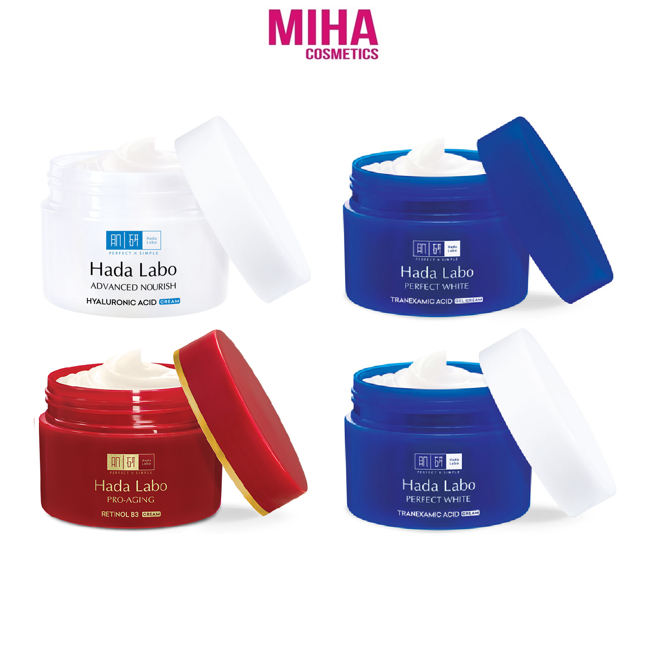 Kem dưỡng ẩm sáng da chống lão hóa hada labo 50g