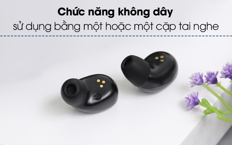 Tai nghe Bluetooth True Wireless Mozard AT5 Đen