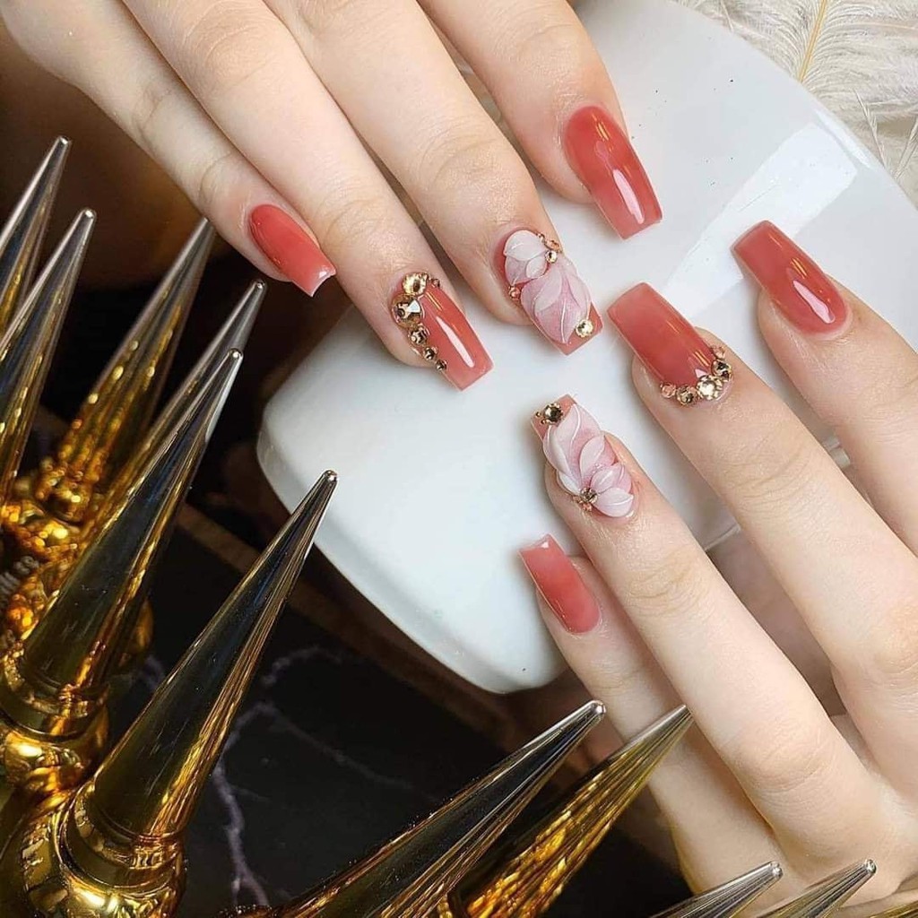 Sơn thạch hồng baby Bobo THIÊN DI NAIL