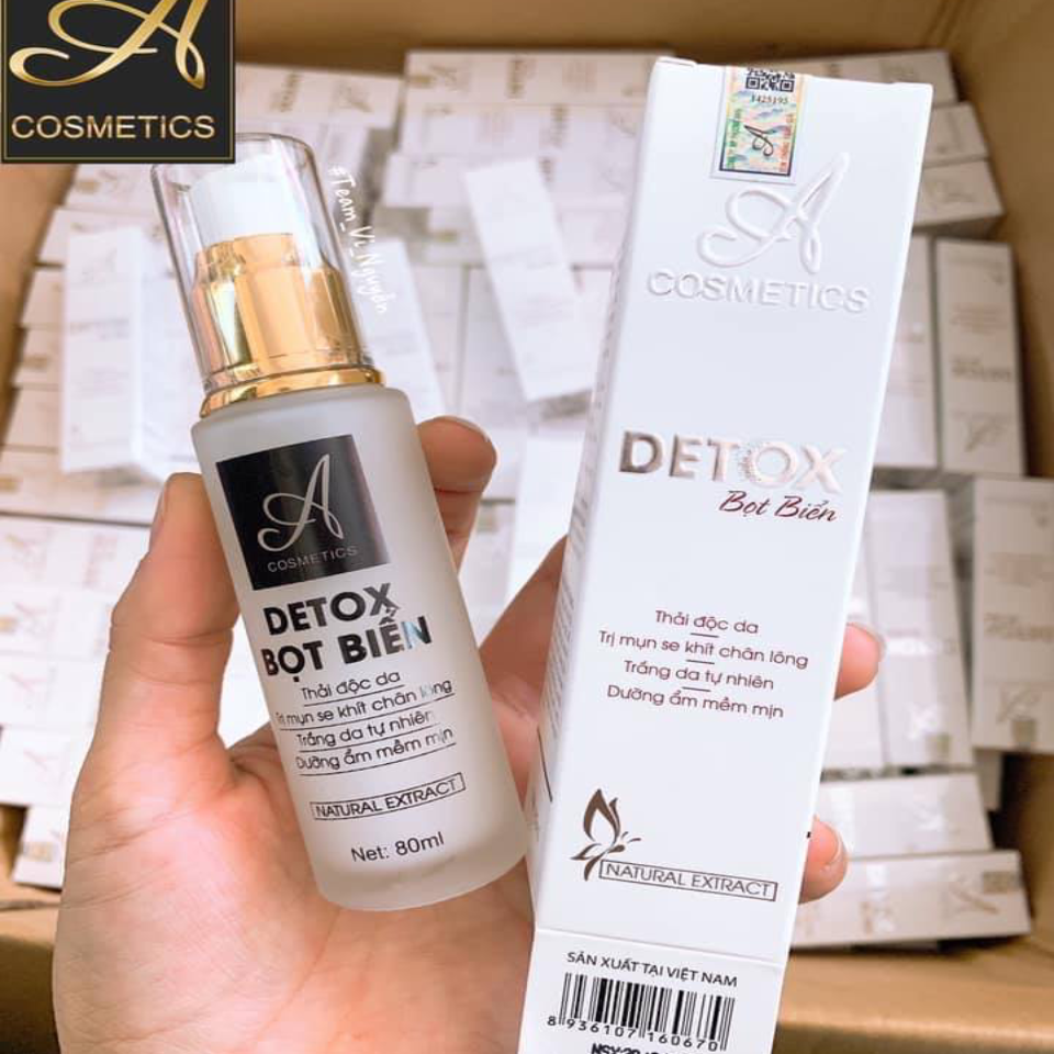 [HCM]Mặt nạ sủi bọt Detox Bọt Biển A comestic 80ml
