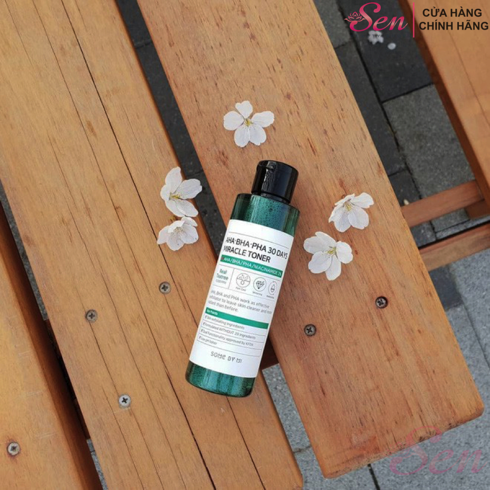[HCM]Nước Hoa Hồng Some By Mi AHA-BHA-PHA 30 Days Miracle Toner 150ml