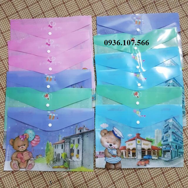[CỰC SỐC] Túi my clear hình, cặp đựng tài liệu - 1 Cái